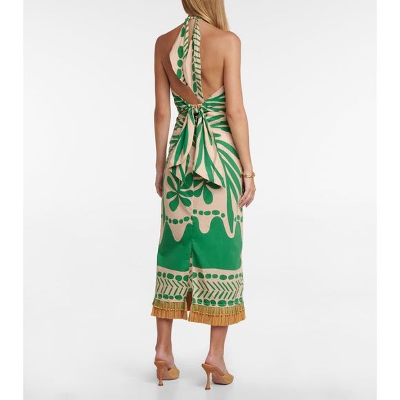 JOHANNA ORTIZ Ritmo Vivo cotton midi dress - Picture 2 of 11